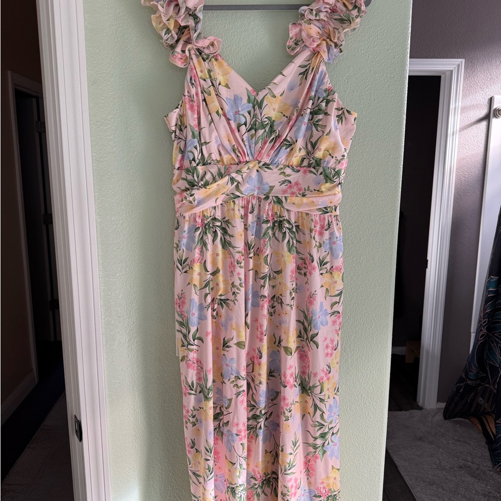 Floral Pink Dress